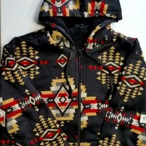 Canyon Creek Aztec Sherpa Lined Hoodie